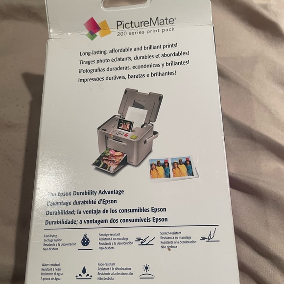 Picture Mate 200 series print pack .150 photo . Epson .brand new - Picture 2 of 3